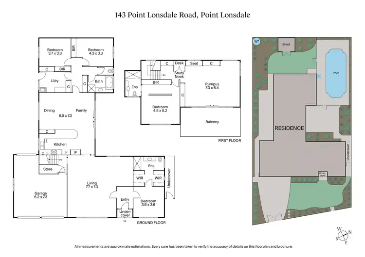 Floorplan of Homely house listing, 143 Point Lonsdale Road, Point Lonsdale VIC 3225