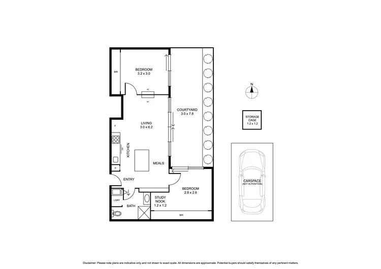 Floorplan of Homely apartment listing, 3/681 Inkerman Road, Caulfield North VIC 3161
