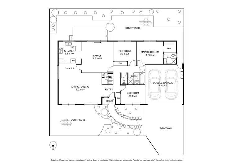 Floorplan of Homely unit listing, 2/47 Northcote Avenue, Caulfield North VIC 3161