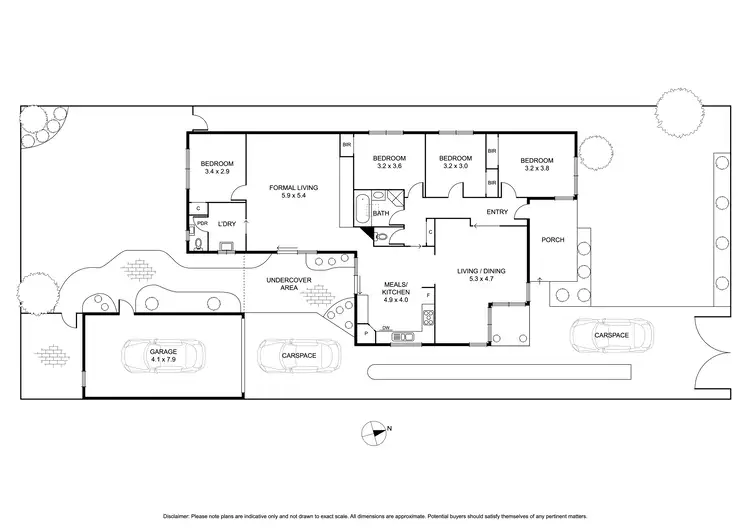 Floorplan of Homely house listing, 12 Hummerstone Road, Seaford VIC 3198