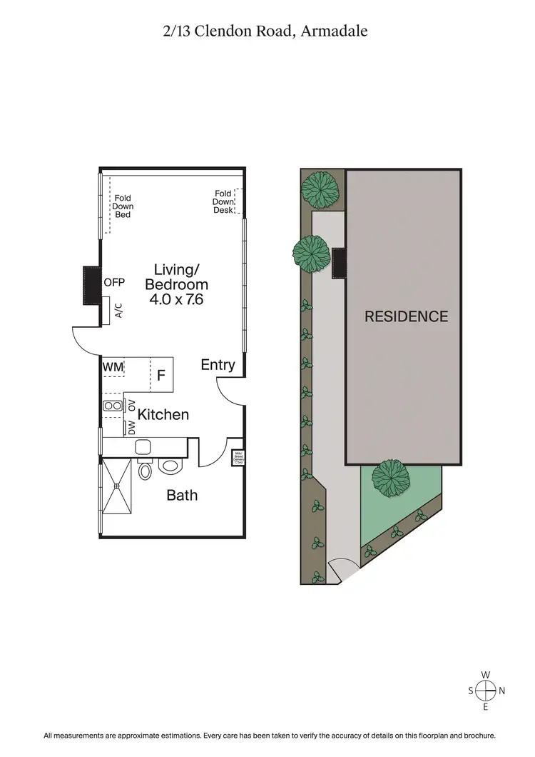 Floorplan of Homely apartment listing, 2/13 Clendon Road, Armadale VIC 3143