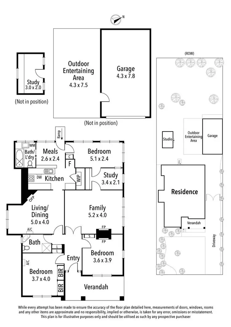 Floorplan of Homely house listing, 7 Hillside Road, Rosanna VIC 3084