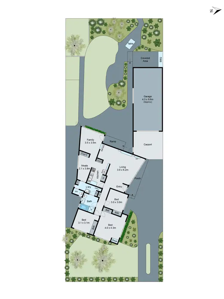 Floorplan of Homely house listing, 35 Lavidge Road, Ashwood VIC 3147
