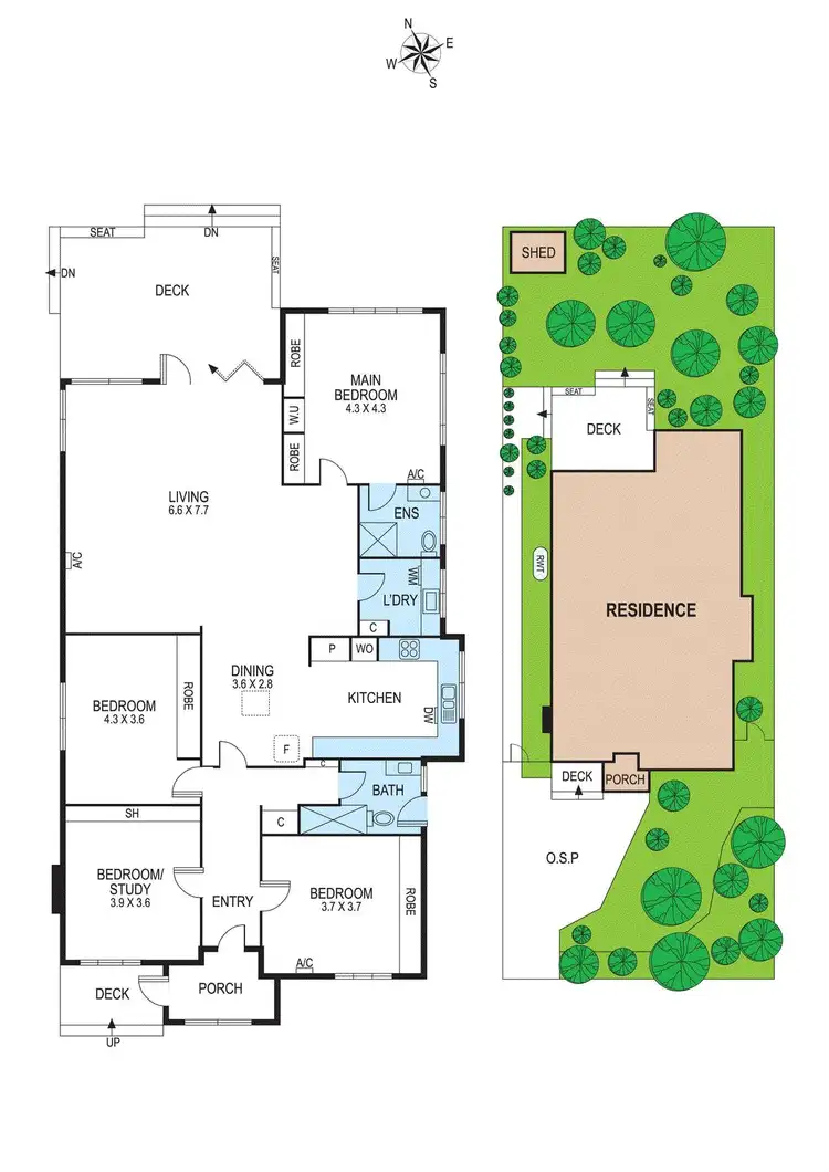 Floorplan of Homely house listing, 5 Libna Street, Carnegie VIC 3163