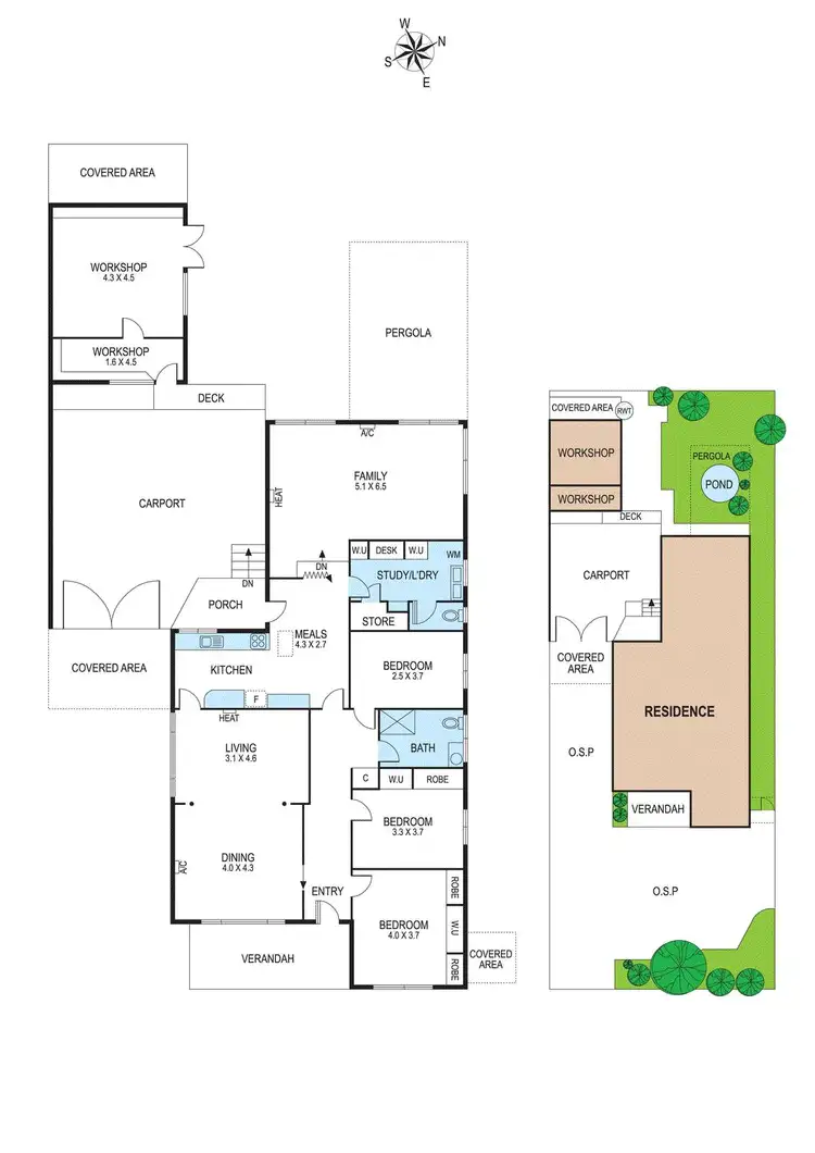 Floorplan of Homely house listing, 267 Chesterville Road, Moorabbin VIC 3189