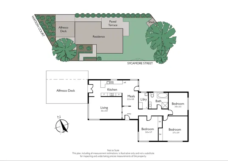 Floorplan of Homely house listing, 1 Watson Street, Frankston South VIC 3199