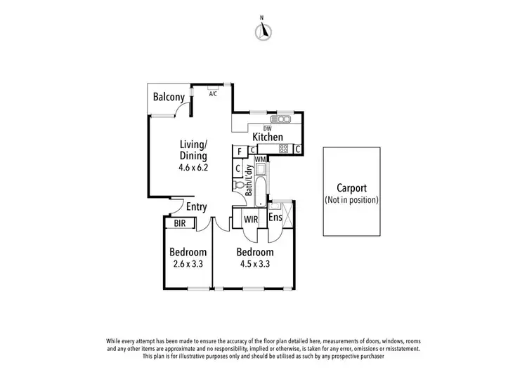 Floorplan of Homely apartment listing, 8/3 Rotherwood Road, Ivanhoe East VIC 3079