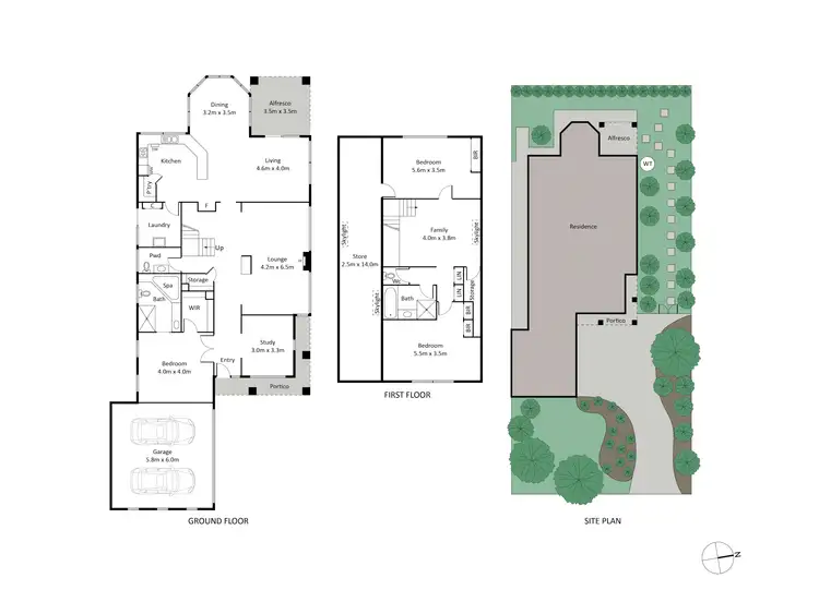 Floorplan of Homely house listing, 48 Jordan Road, Point Lonsdale VIC 3225