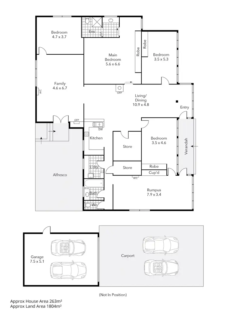 Floorplan of Homely house listing, 37 Aitchison Street, Rokewood VIC 3330