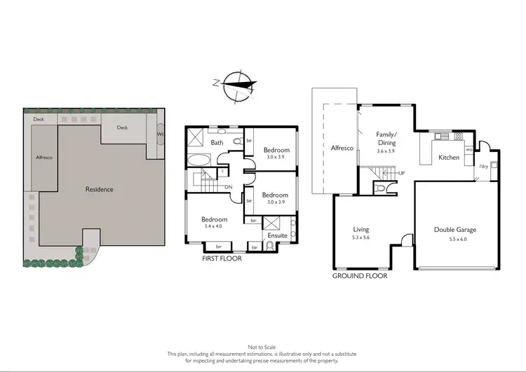 Floorplan of Homely townhouse listing, 8/189 Mount Eliza Way, Mount Eliza VIC 3930