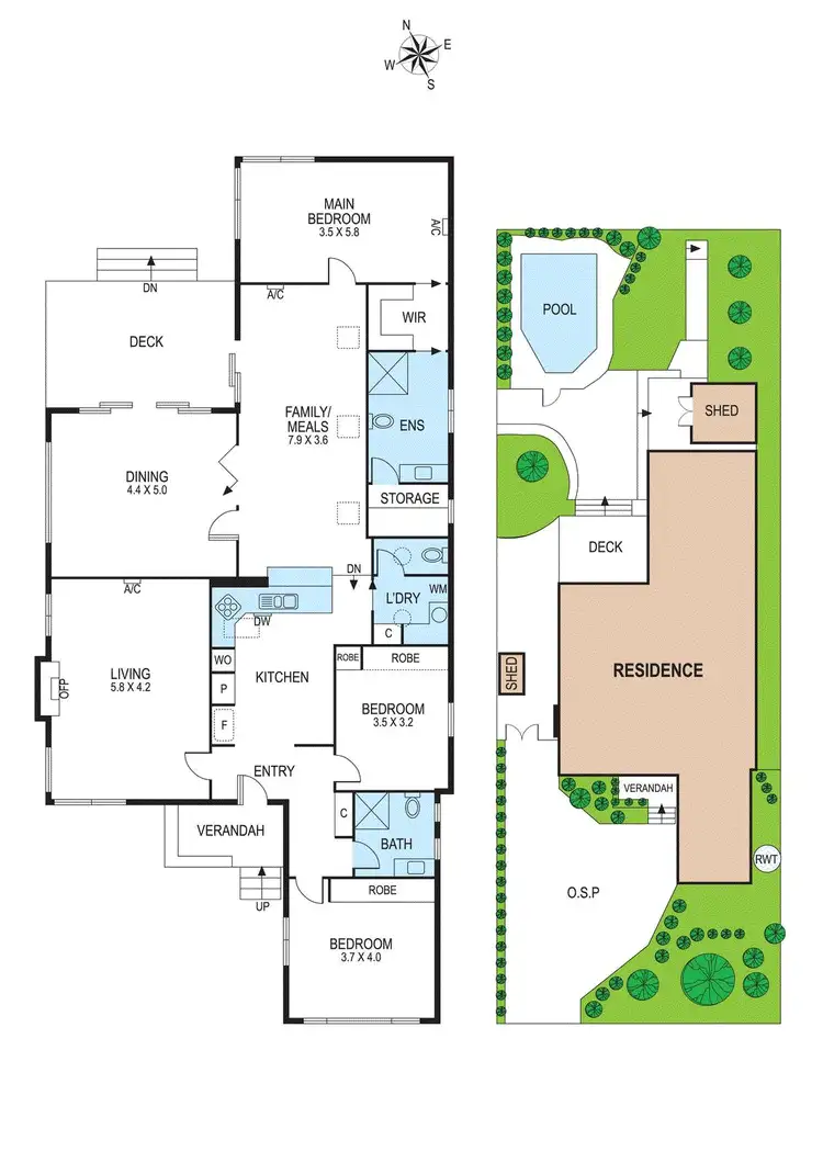 Floorplan of Homely house listing, 543 Centre Road, Bentleigh VIC 3204