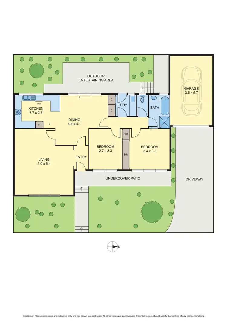 Floorplan of Homely unit listing, 18/54-62 Parker Street, Templestowe Lower VIC 3107