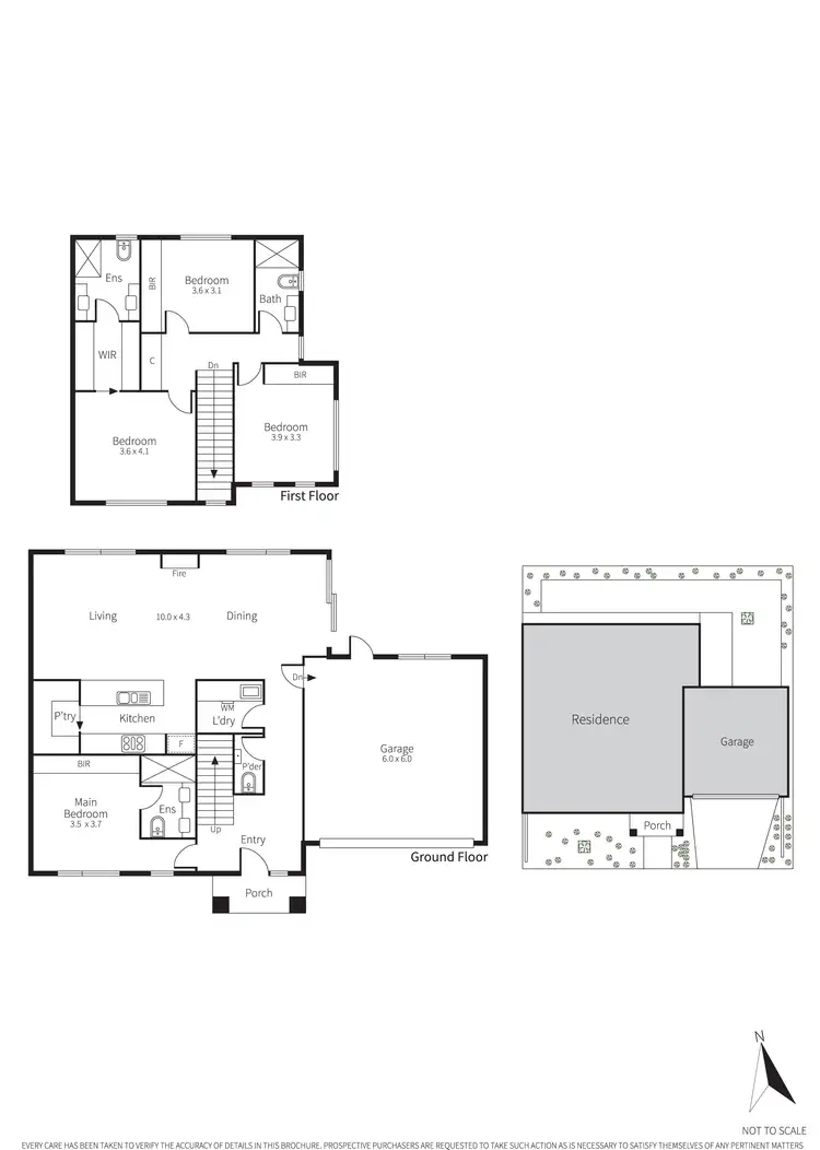 Floorplan of Homely townhouse listing, 28B Cleveland Road, Ashwood VIC 3147