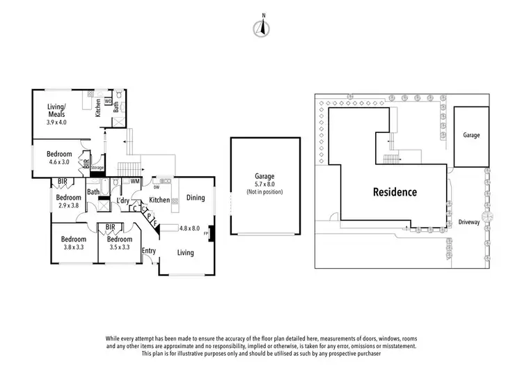 Floorplan of Homely house listing, 47 Castleton Road, Viewbank VIC 3084