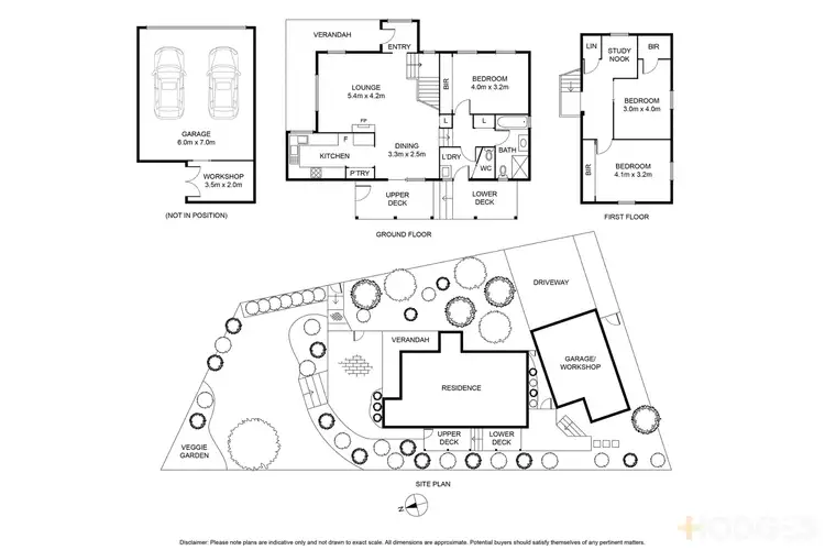 Floorplan of Homely house listing, 42 Cuthbertson Drive, Ocean Grove VIC 3226