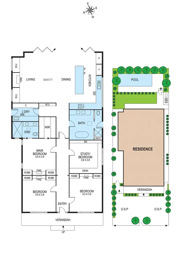 Floorplan of Homely house listing, 40 Chomley Street, Prahran VIC 3181