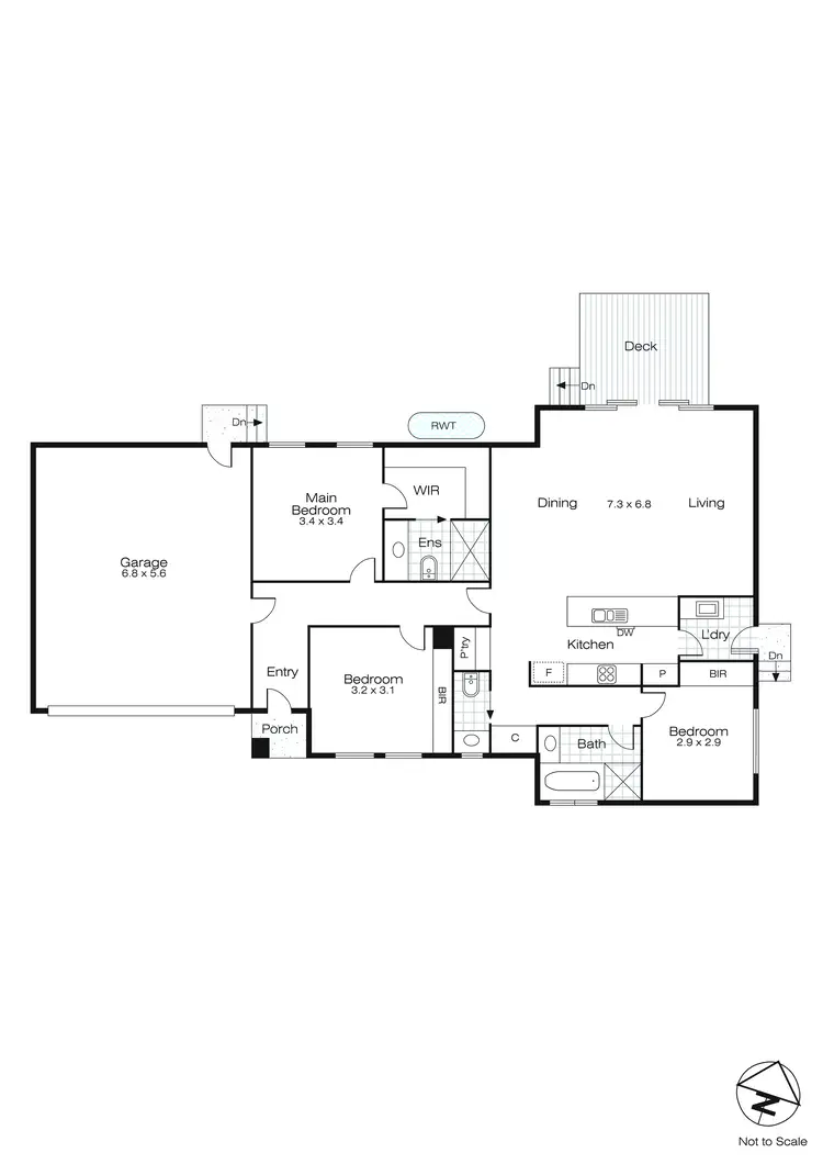 Floorplan of Homely house listing, 2/27 Recreation Road, Mount Clear VIC 3350