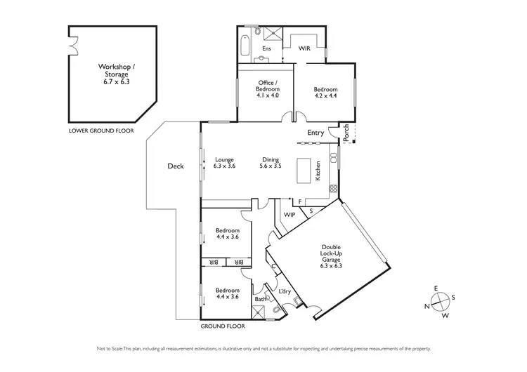 Floorplan of Homely house listing, 22 Glen Avenue, Croydon VIC 3136