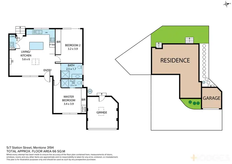 Floorplan of Homely unit listing, 5/7 Station Street, Mentone VIC 3194