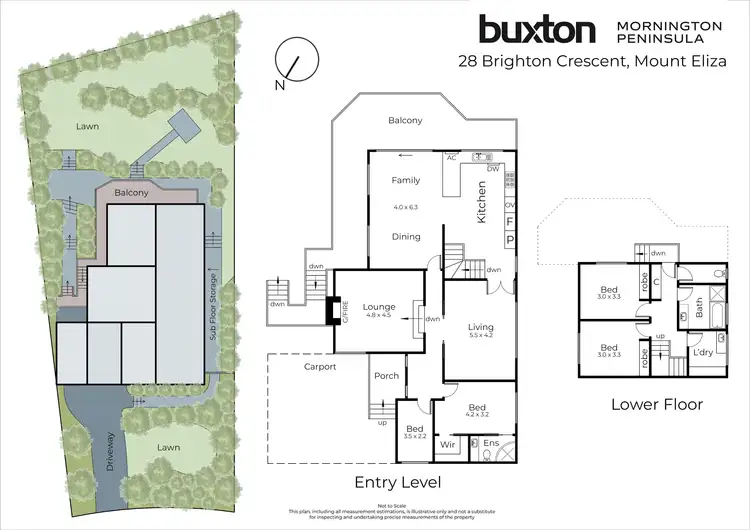 Floorplan of Homely house listing, 28 Brighton Crescent, Mount Eliza VIC 3930