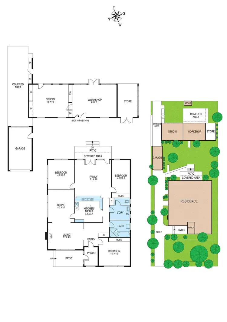 Floorplan of Homely house listing, 2 Clapperton Street, Bentleigh VIC 3204