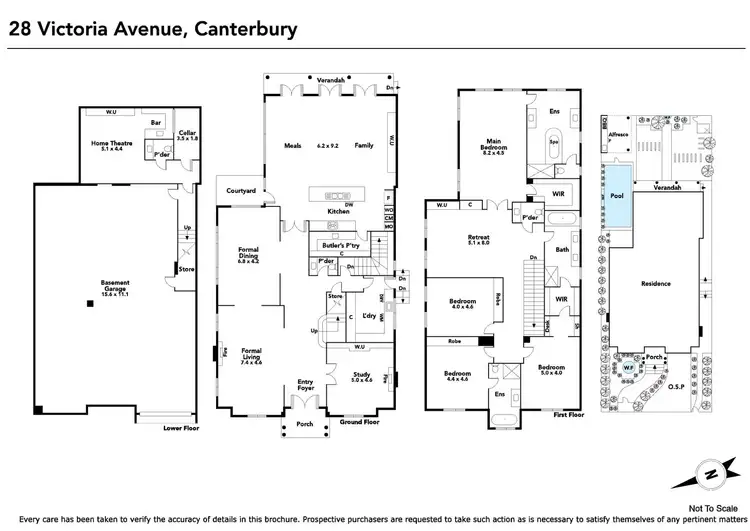 Floorplan of Homely house listing, 28 Victoria Avenue, Canterbury VIC 3126