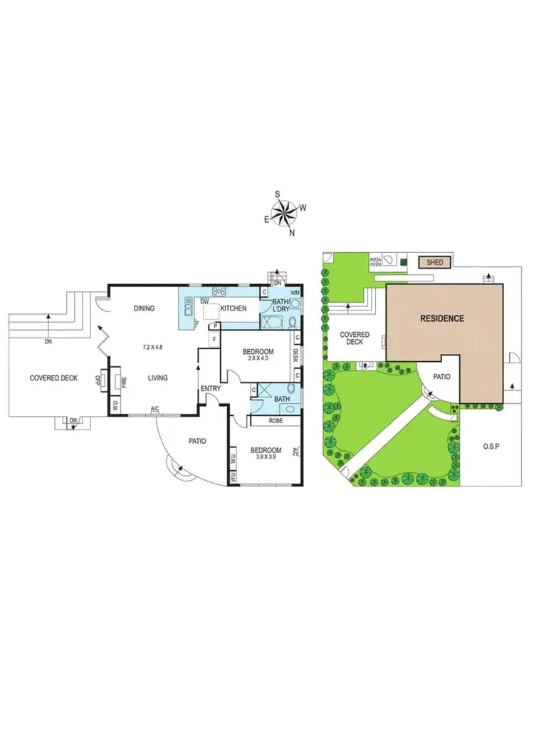 Floorplan of Homely house listing, 8 York Street, Bentleigh East VIC 3165