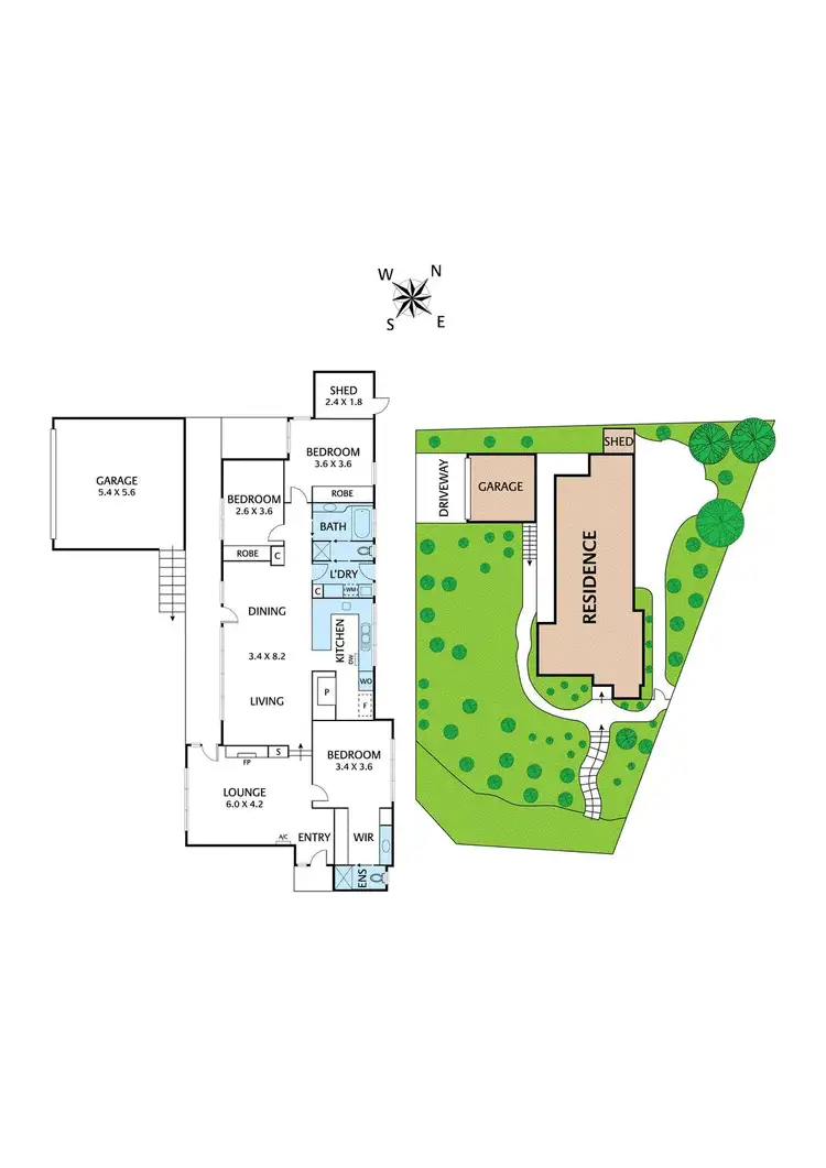 Floorplan of Homely house listing, 1 Lara Court, St Helena VIC 3088