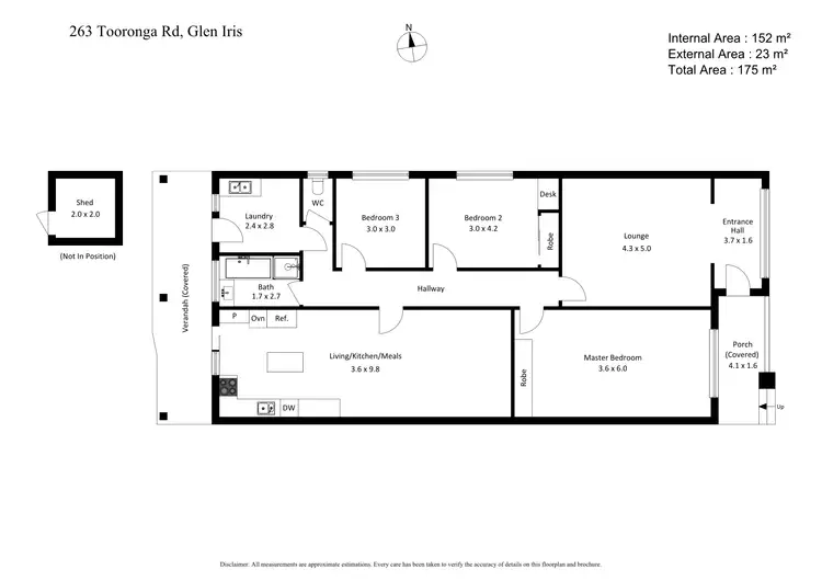 Floorplan of Homely house listing, 263 Tooronga Road, Glen Iris VIC 3146