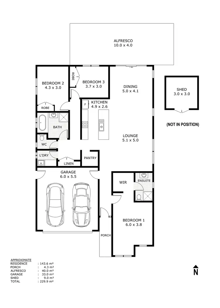 Floorplan of Homely house listing, 32 Lauricella Drive, Wallan VIC 3756