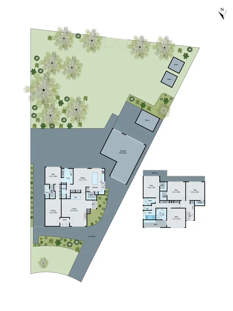 Floorplan of Homely house listing, 9 Mark Court, Chadstone VIC 3148