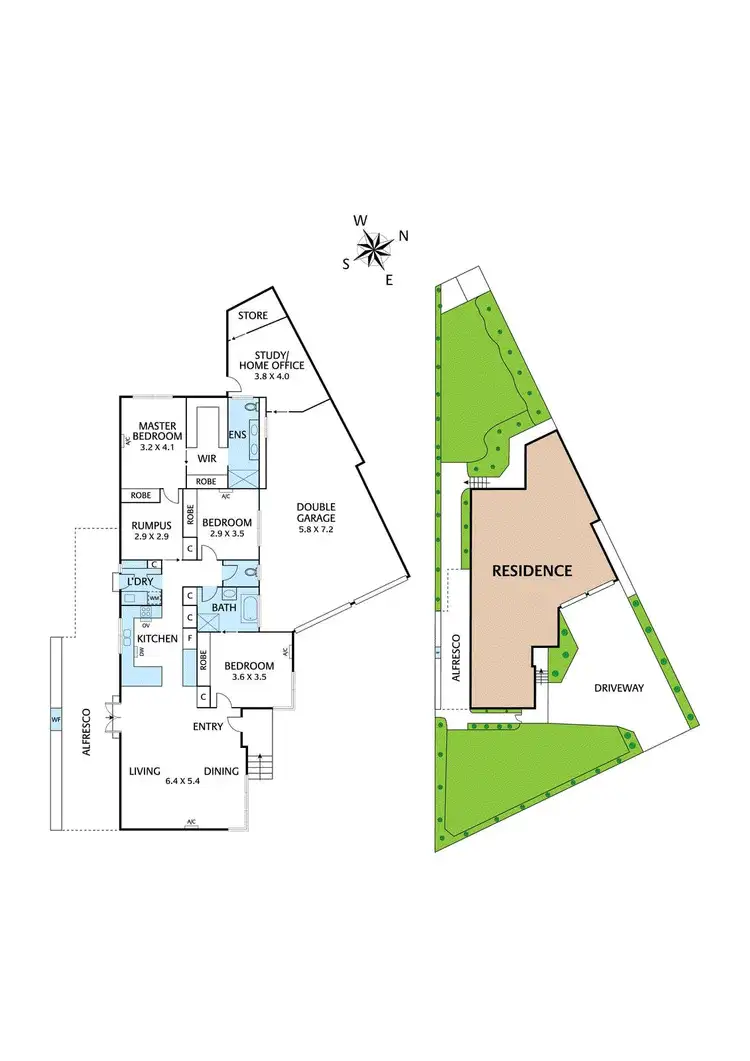 Floorplan of Homely house listing, 193 Bolton Street, Eltham VIC 3095
