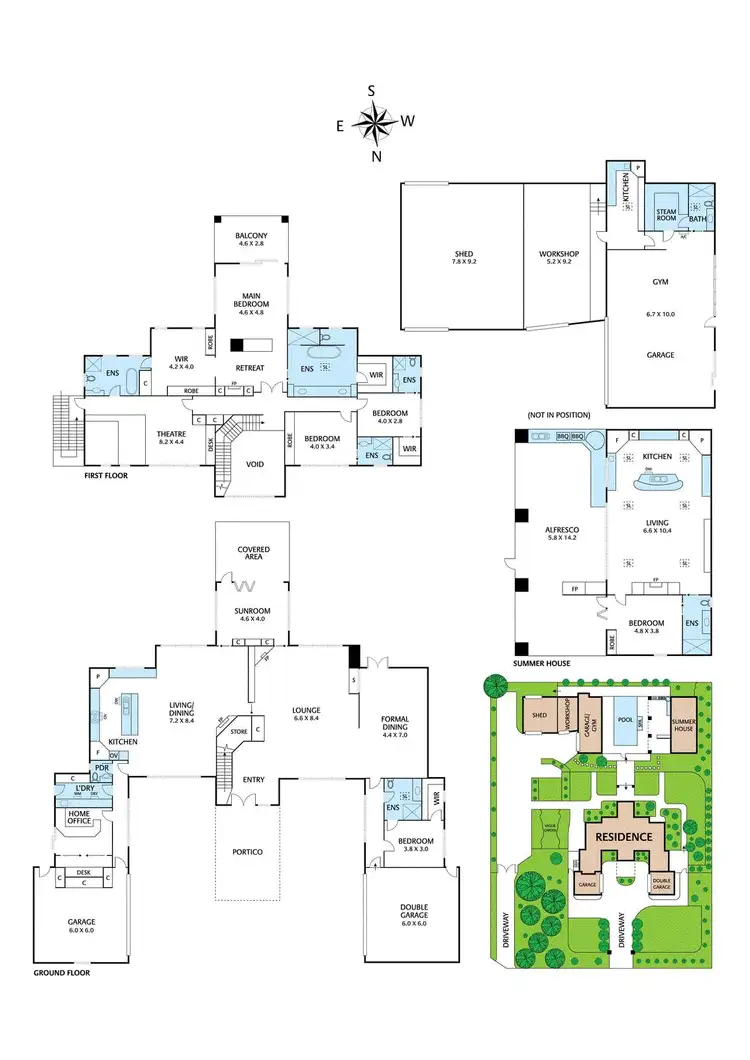 Floorplan of Homely house listing, 8 Roseburn Court, Lower Plenty VIC 3093