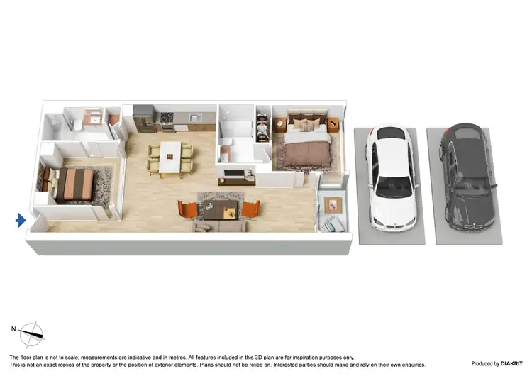 Floorplan of Homely apartment listing, 4008/601 Little Lonsdale Street, Melbourne VIC 3000