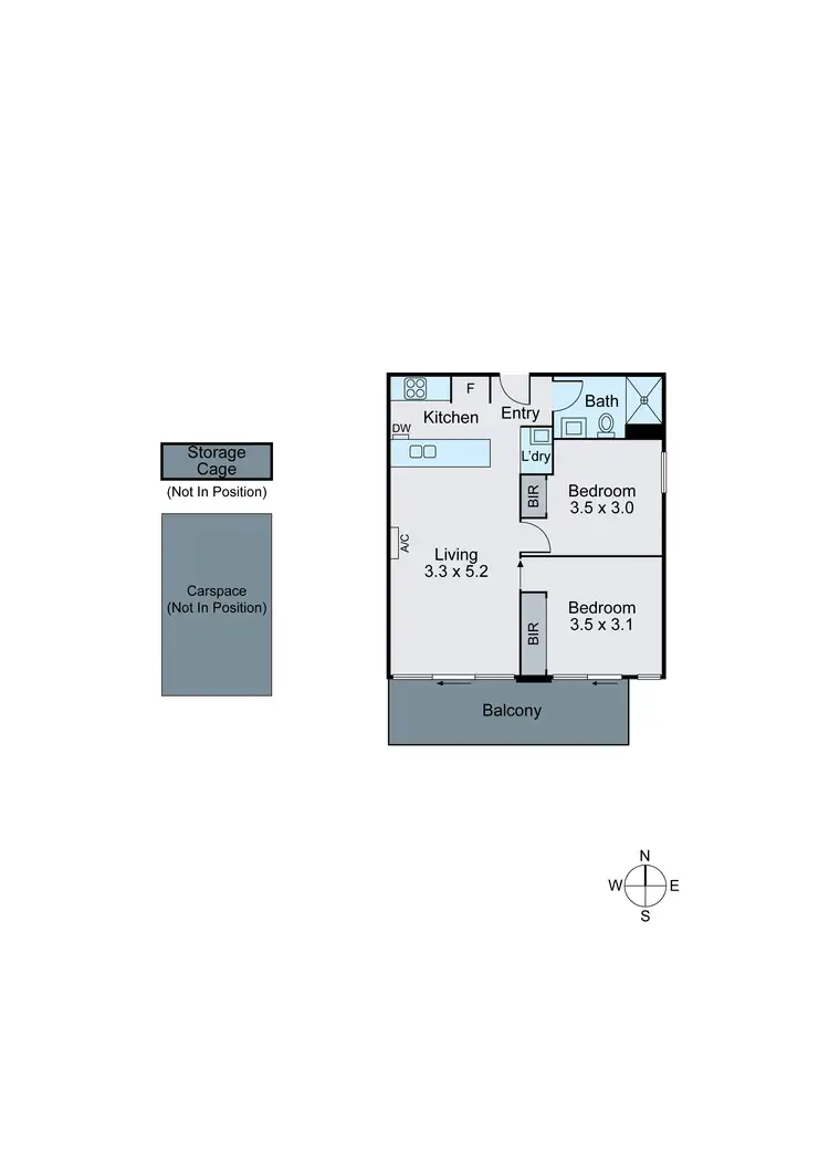 Floorplan of Homely apartment listing, 123/25 Trent Street, Glen Iris VIC 3146