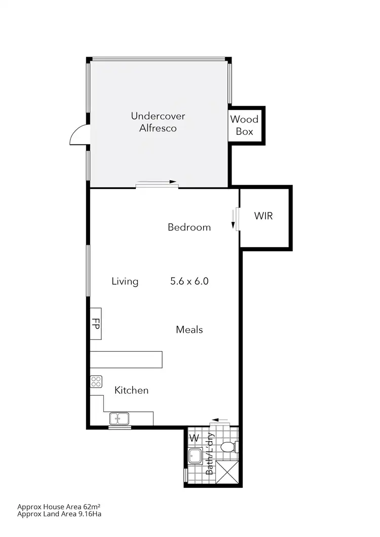 Floorplan of Homely house listing, 21 Bundaleer Road, Moonambel VIC 3478