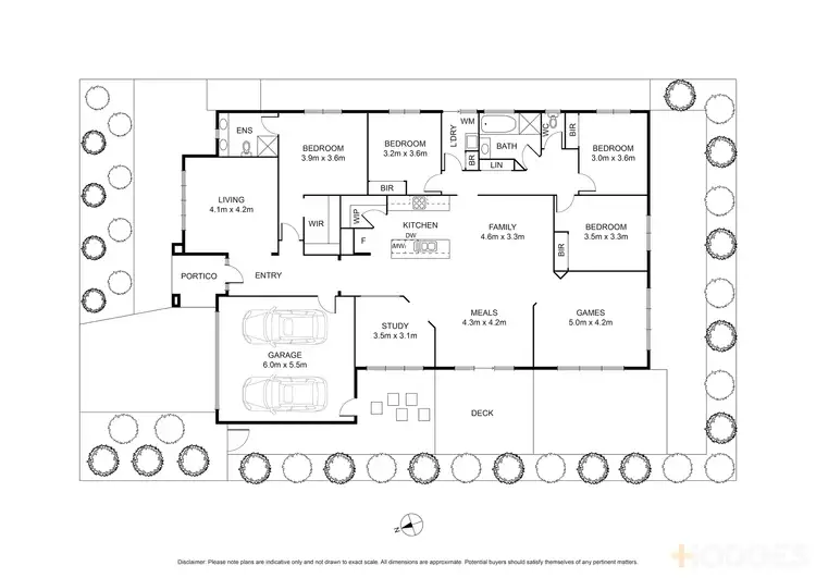 Floorplan of Homely house listing, 60 Evergreen Circuit, Ocean Grove VIC 3226