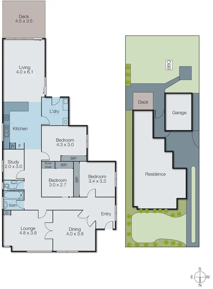 Floorplan of Homely house listing, 48 Euston Road, Hughesdale VIC 3166