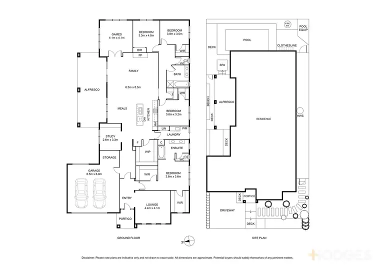 Floorplan of Homely house listing, 12 Inglewood Lane, Ocean Grove VIC 3226