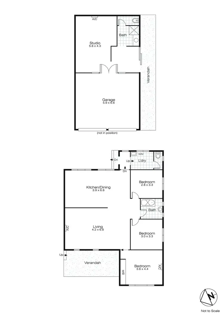 Floorplan of Homely house listing, 6 Hawthorn Grove, Wendouree VIC 3355
