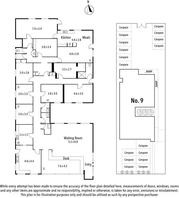 Floorplan of Homely house listing, 9 Livingstone Street, Ivanhoe VIC 3079