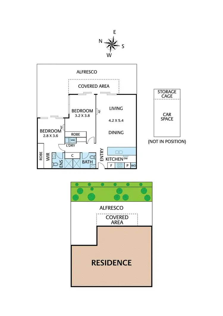 Floorplan of Homely apartment listing, G14/26 Pryor Street, Eltham VIC 3095