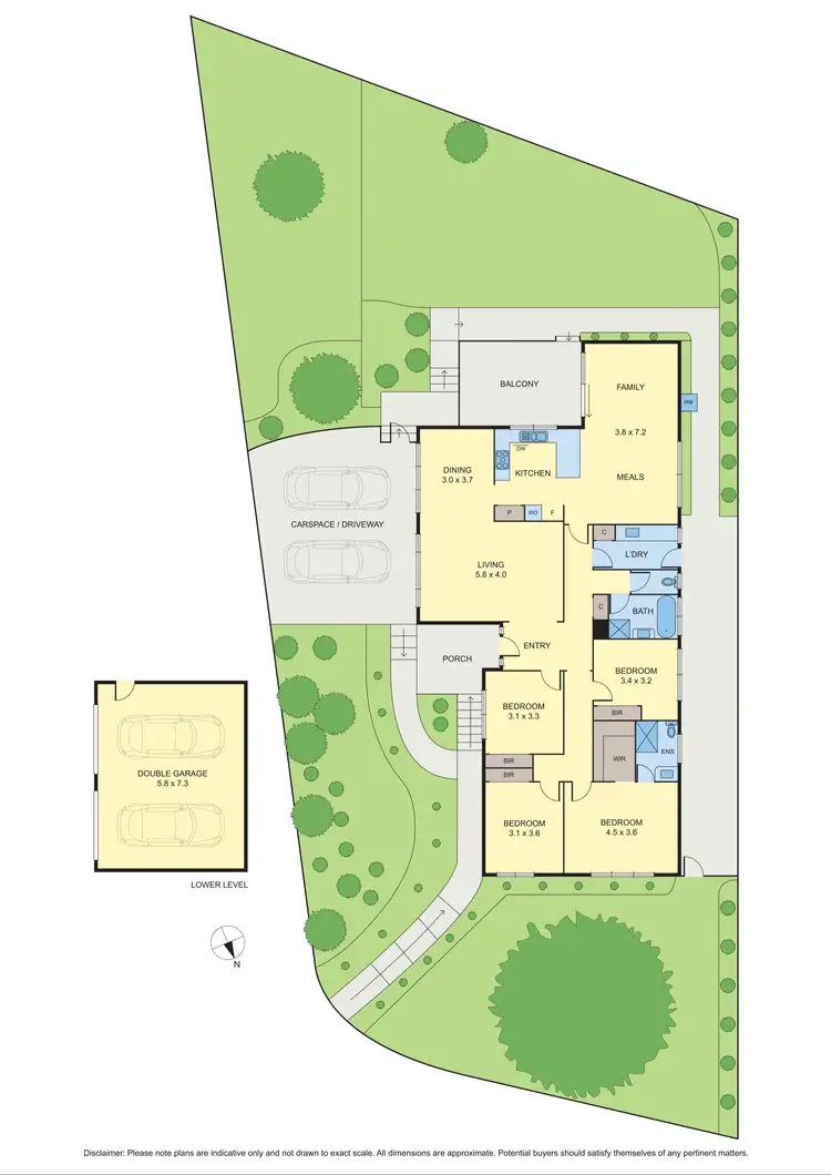 Floorplan of Homely house listing, 1 Snead Court, Mount Waverley VIC 3149