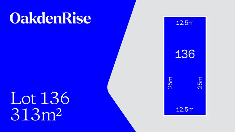 Floorplan of Homely land listing, LOT 136 Cramond Parkway, Oakden SA 5086