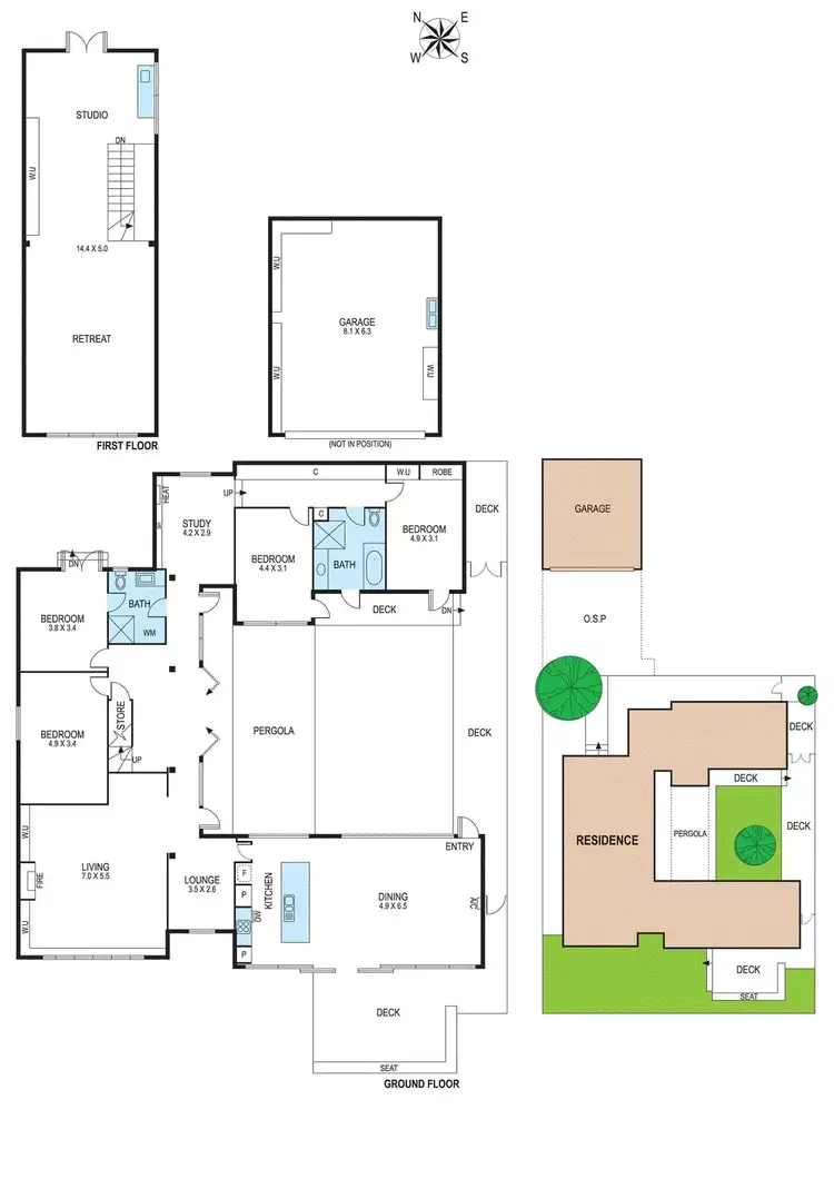 Floorplan of Homely house listing, 9-11 Gladstone Avenue, Aspendale VIC 3195