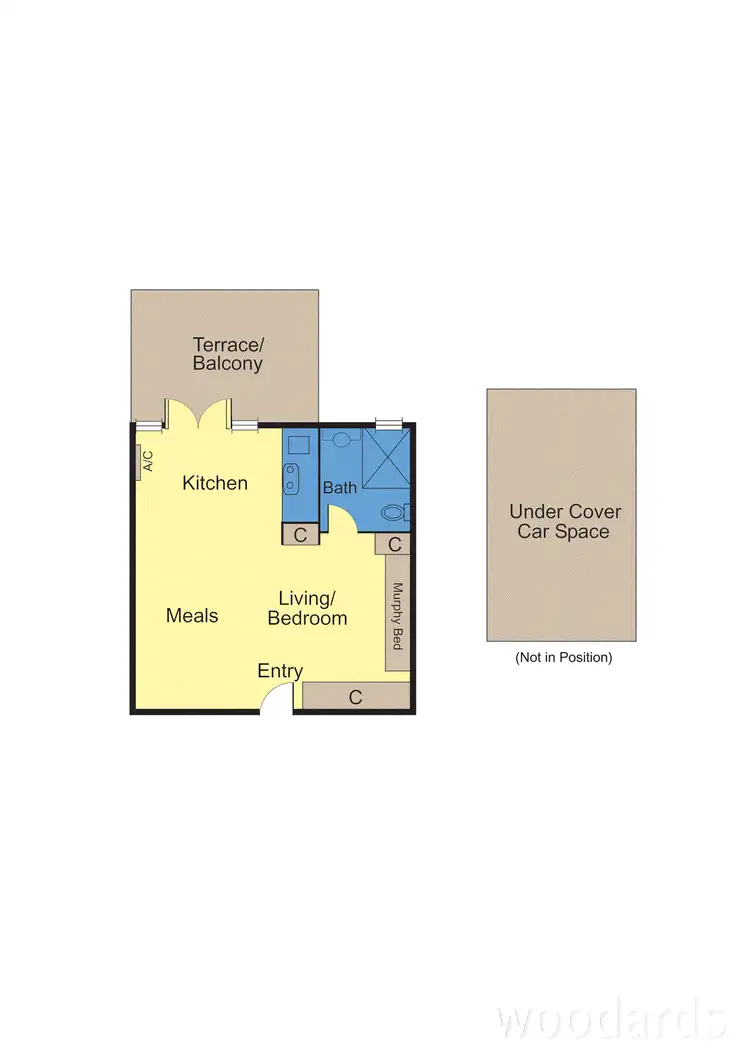 Floorplan of Homely apartment listing, 17/340 Beaconsfield Parade, St Kilda West VIC 3182