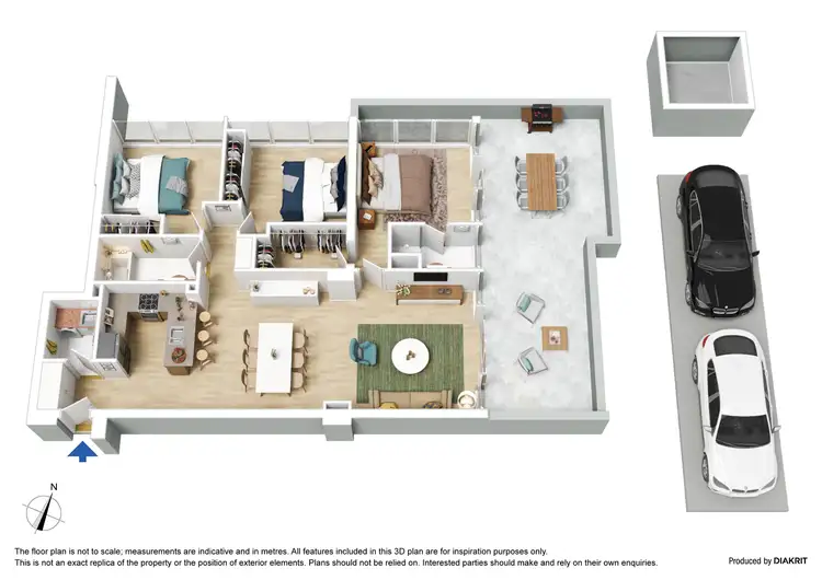 Floorplan of Homely apartment listing, 2609/668 Bourke Street, Melbourne VIC 3000