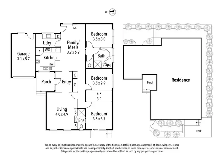 Floorplan of Homely unit listing, 2/91 Ivanhoe Parade, Ivanhoe VIC 3079