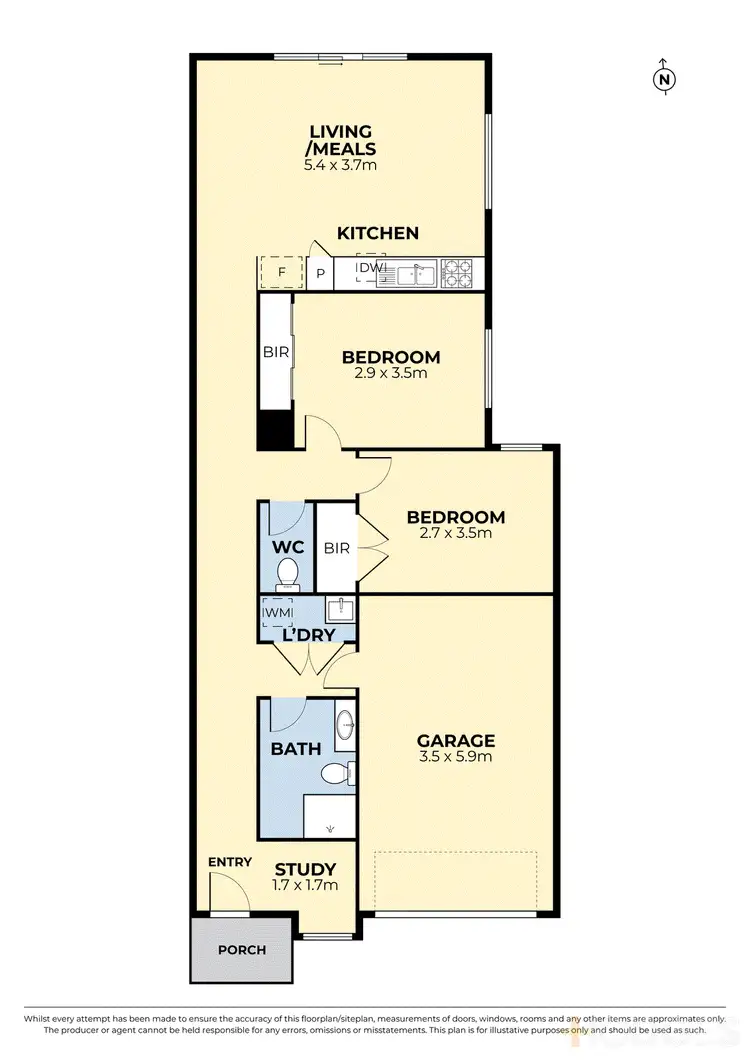 Floorplan of Homely house listing, 5/4 Mantello Drive, Werribee VIC 3030