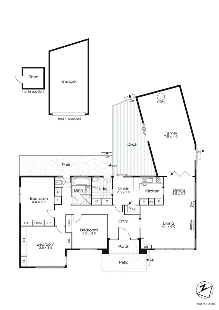 Floorplan of Homely house listing, 1013 Grevillea Road, Wendouree VIC 3355
